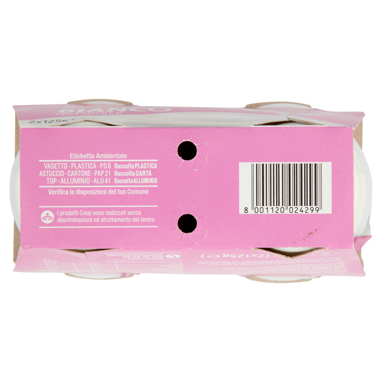 Yogurt bianco magro 2 pz da 125 gr - Immagine 21
