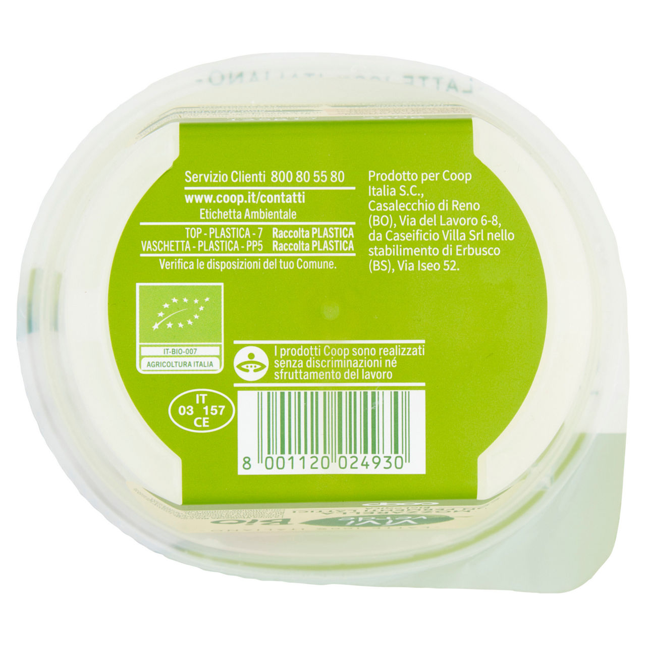 Mozzarella con fermenti lattici bio 125 gr - Immagine 21