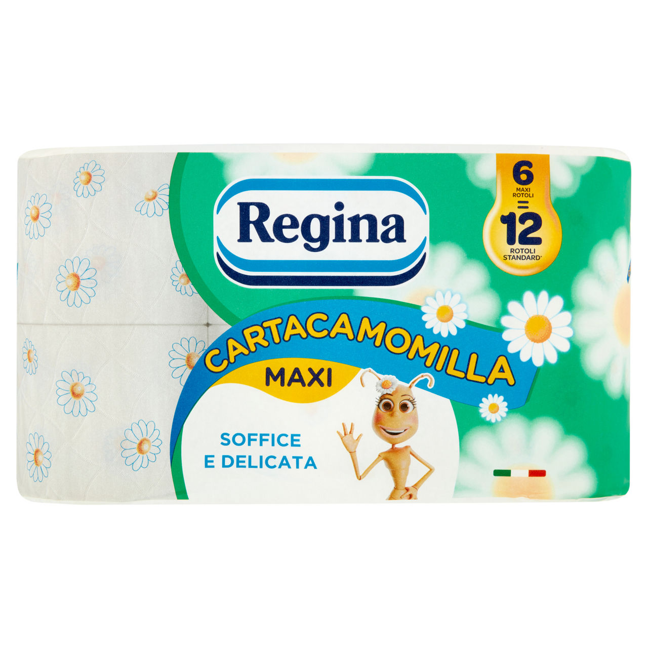 Carta igienica delicata e consistente 3 veli 6 pz - Immagine 01