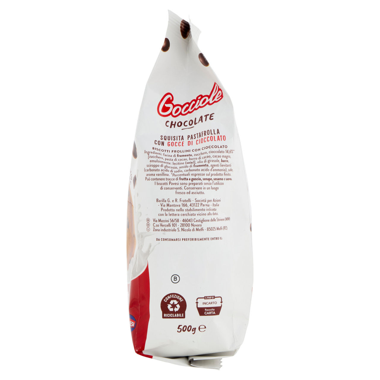 Biscotti Gocciole Chocolate 500 gr - Immagine 51