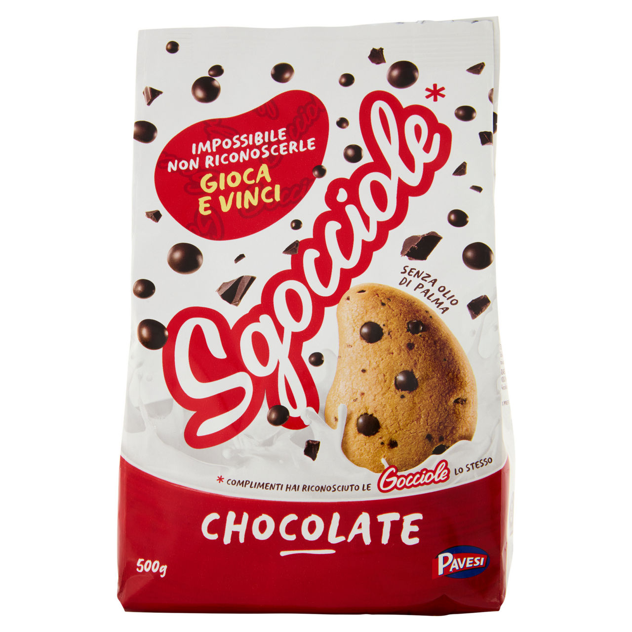 Biscotti Gocciole Chocolate 500 gr - Immagine 11