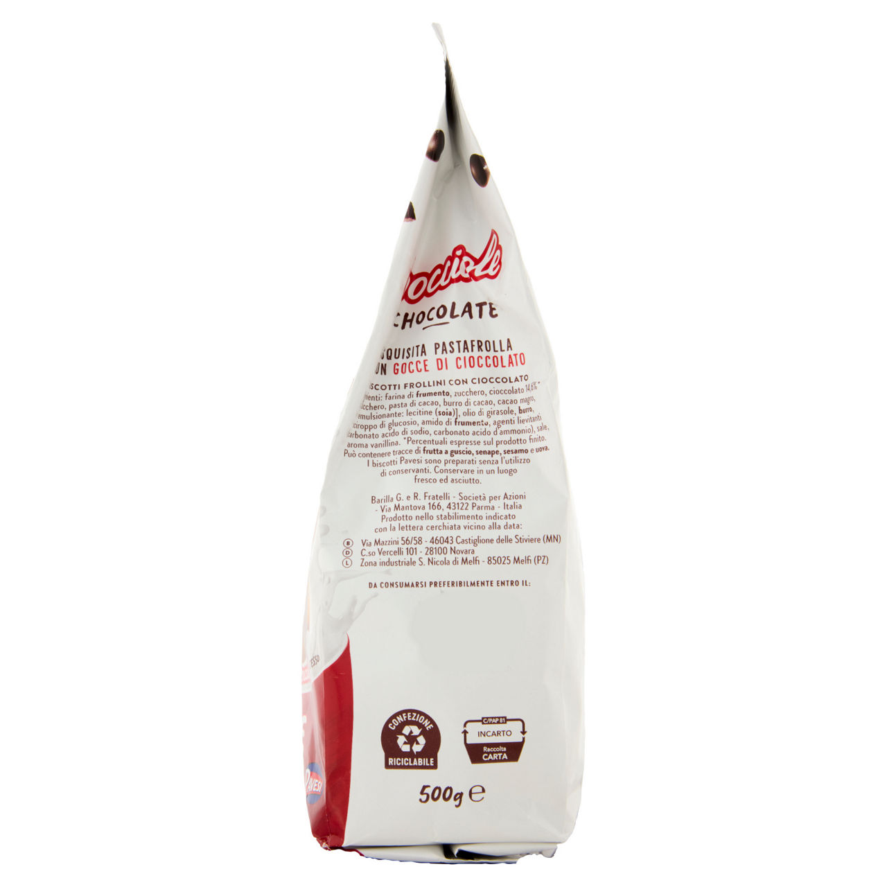 Biscotti Gocciole Chocolate 500 gr - Immagine 111