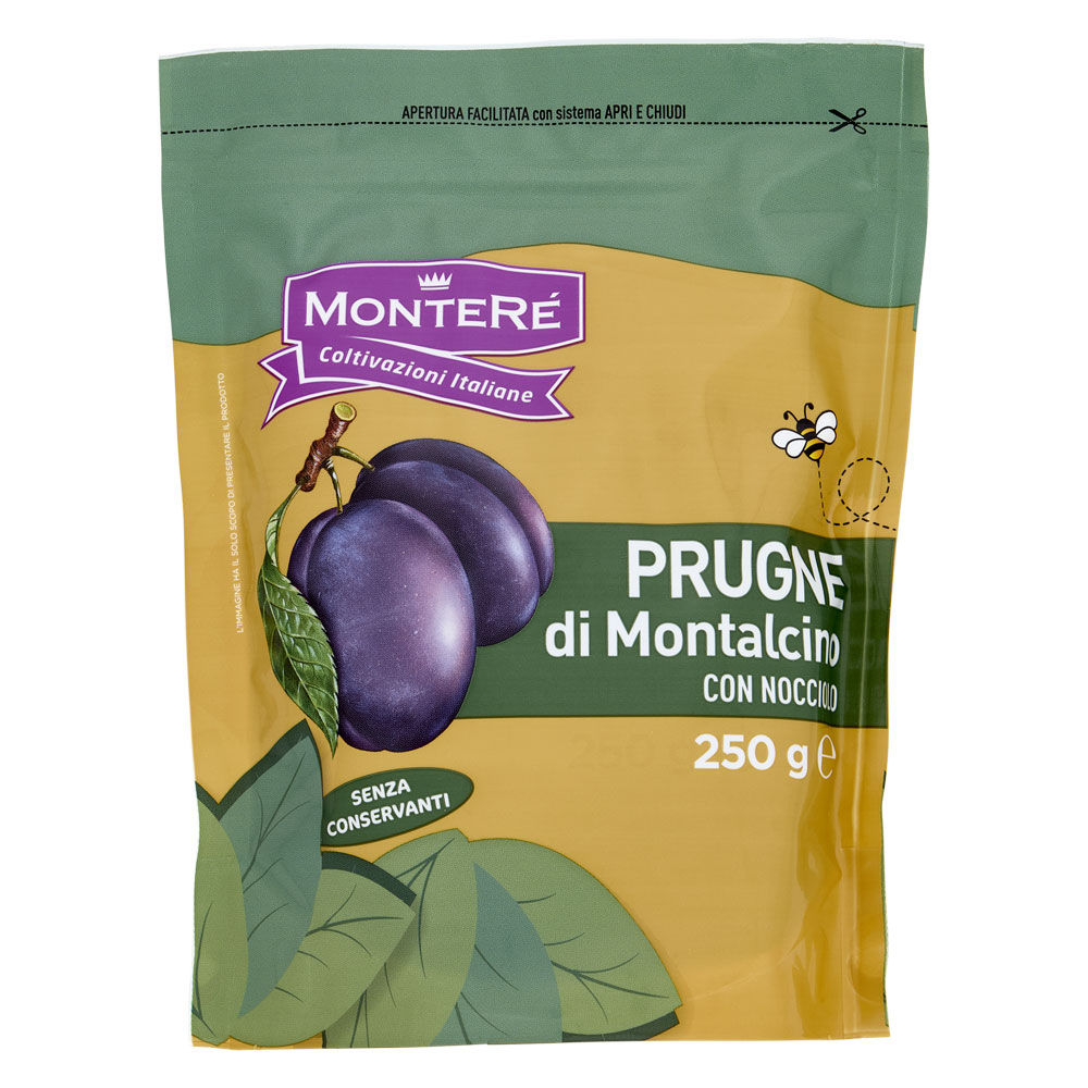 Prugne di Montalcino con nocciolo 250 gr