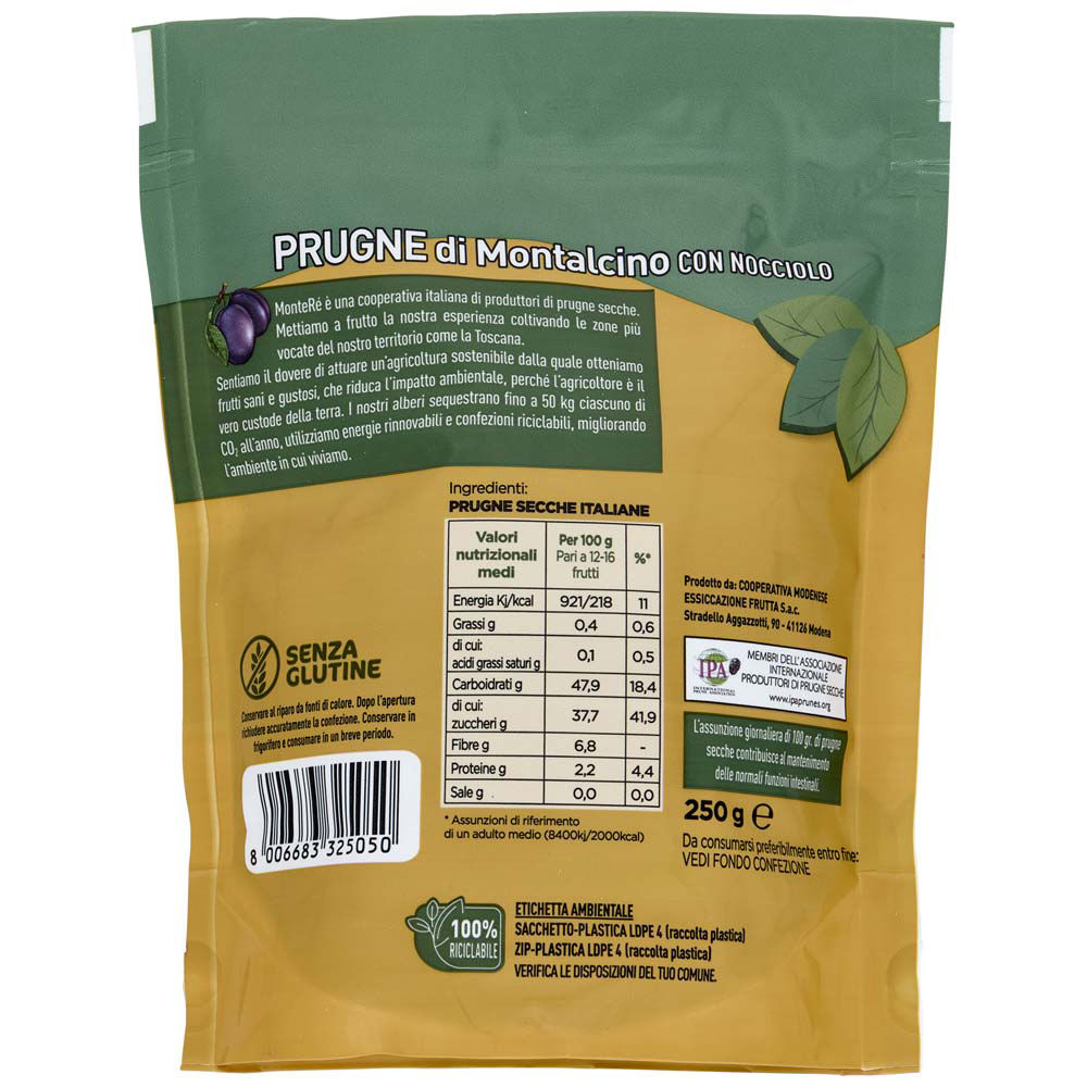 Prugne di Montalcino con nocciolo 250 gr - Immagine 21