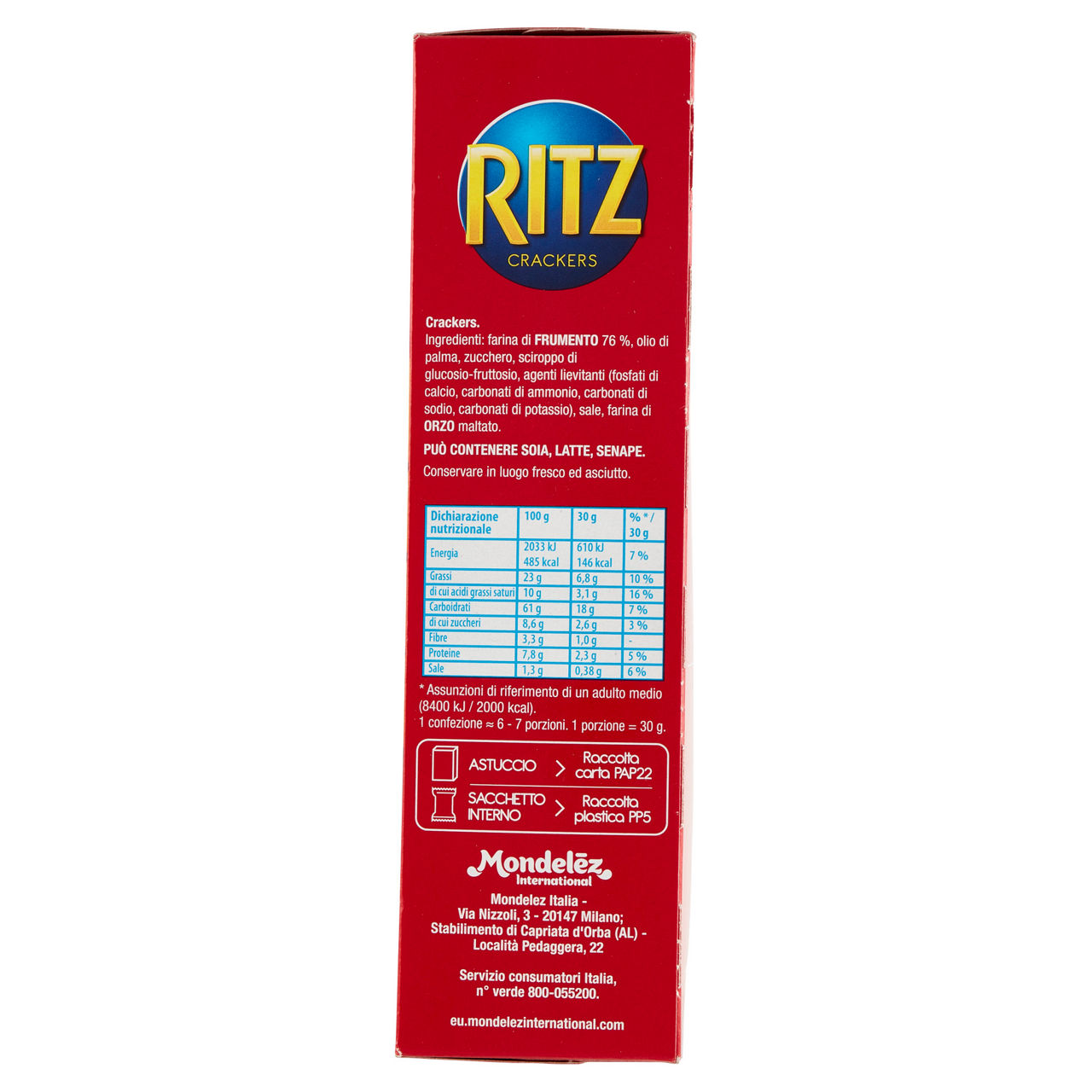 Crackers cotti al forno 200 gr - Immagine 21