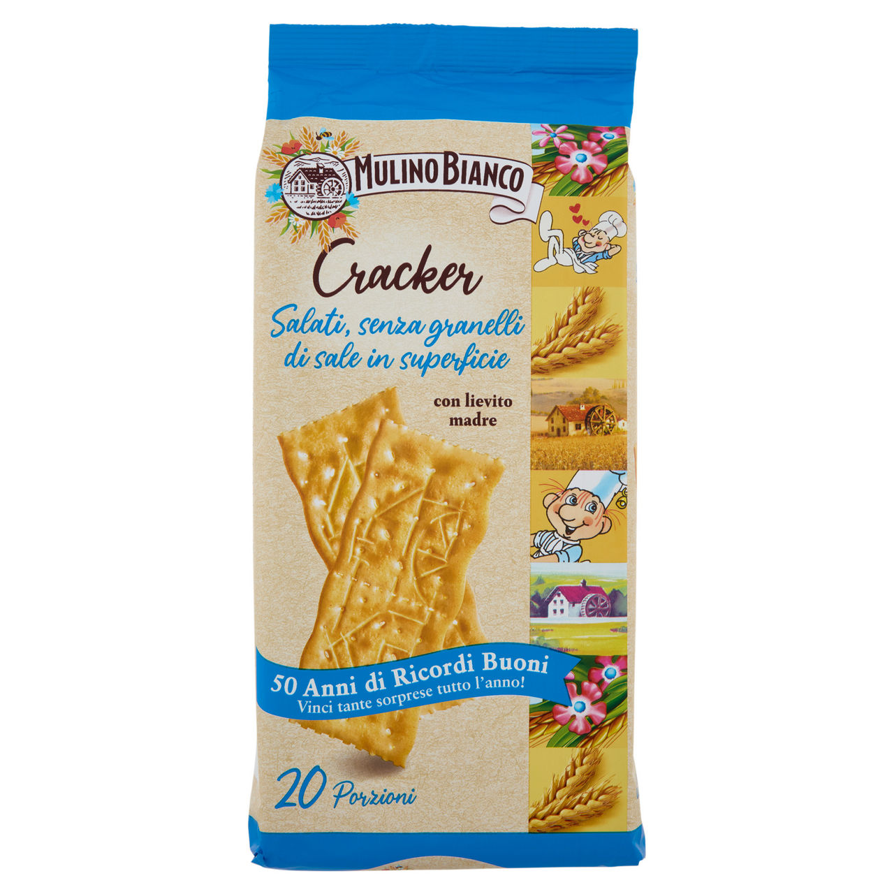 Cracker non salati con farina sostenibile 500g - Immagine 11