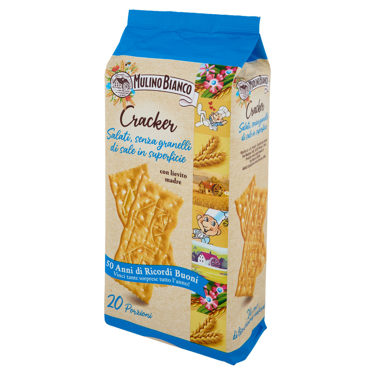 Cracker non salati con farina sostenibile 500g - Immagine 91