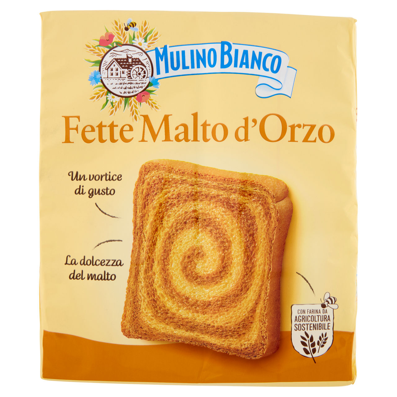 Fette biscottate malto d'orzo 32 fette 315 gr
