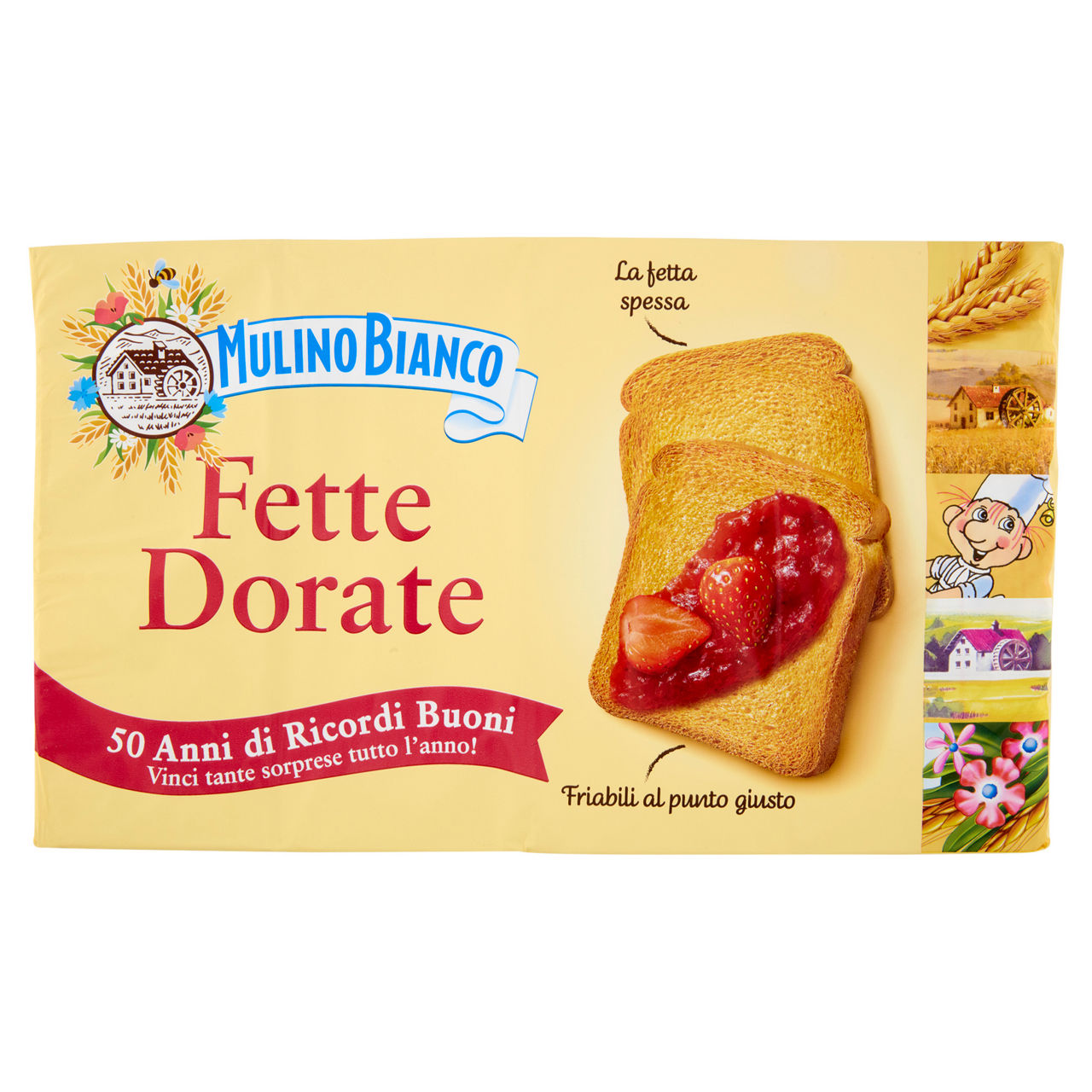 Fette biscottate dorate 72 fette 630 gr - Immagine 11