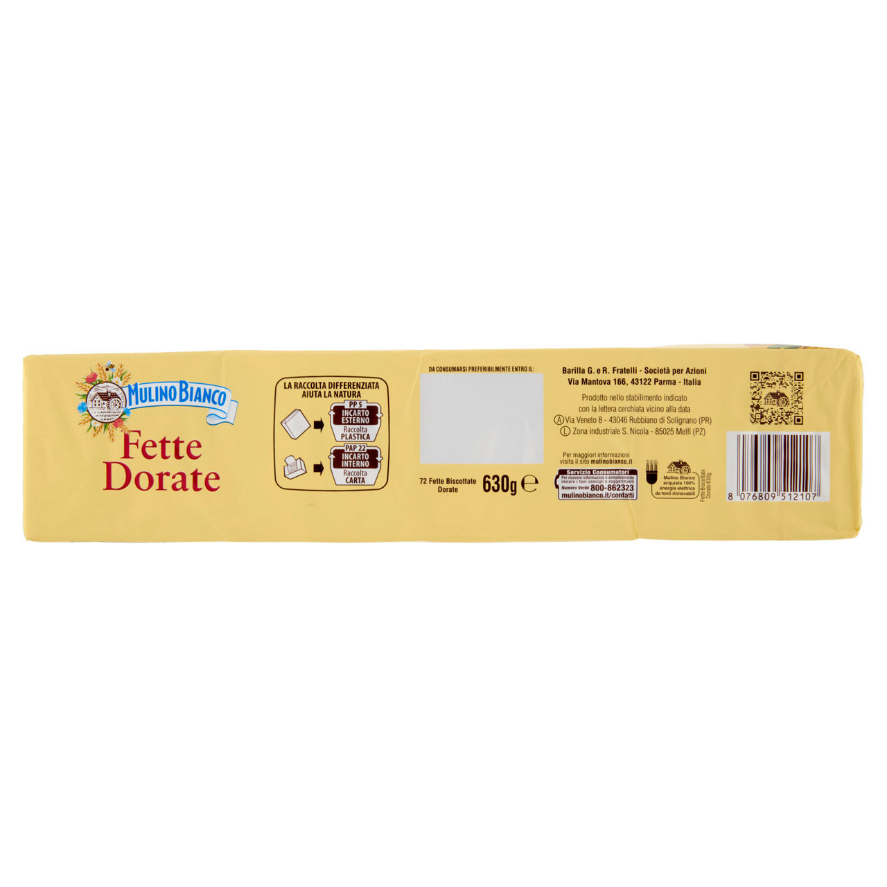 Fette biscottate dorate 72 fette 630 gr - Immagine 91