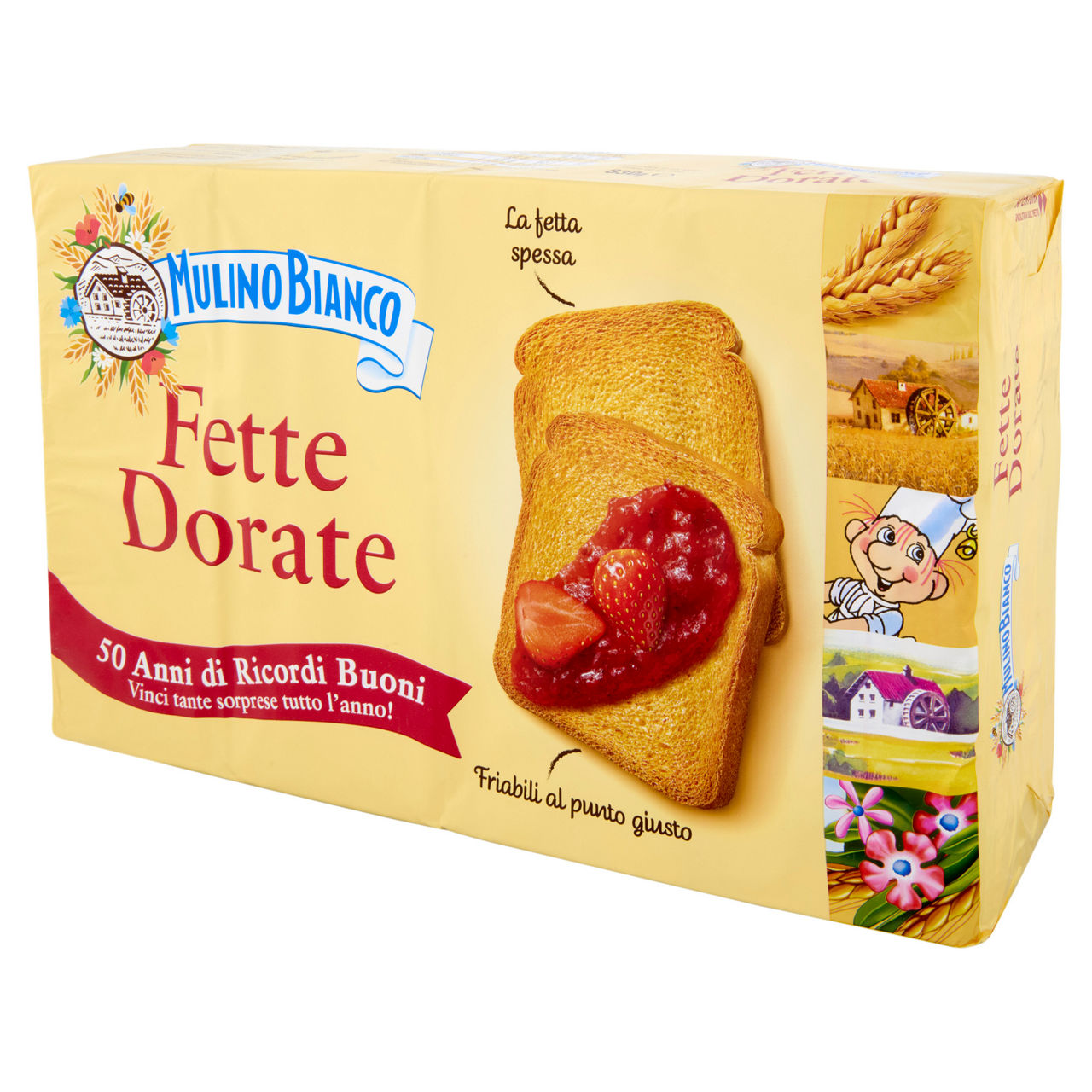 Fette biscottate dorate 72 fette 630 gr - Immagine 101