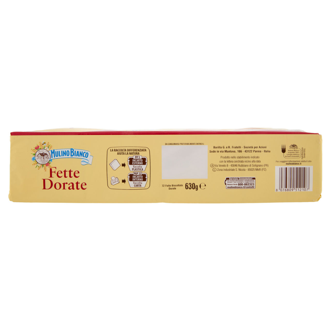Fette biscottate dorate 72 fette 630 gr - Immagine 51