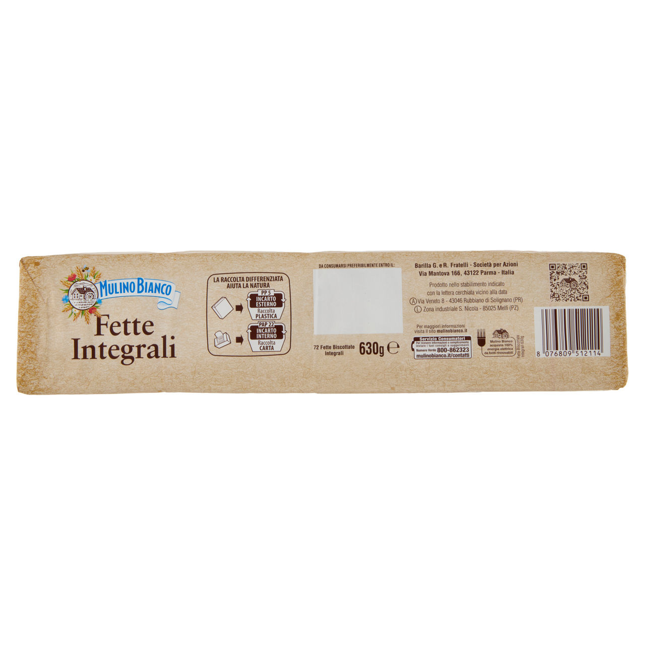 Fette biscottate integrali 72 fette 630 gr - Immagine 91