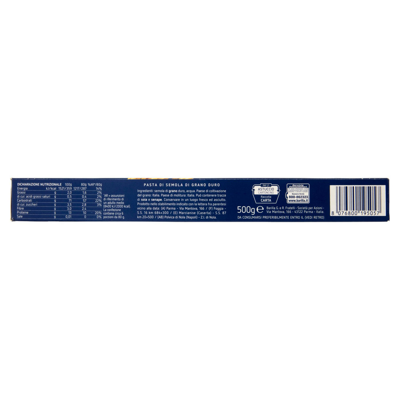 Spaghetti n. 5 pasta di semola di grano duro 500 gr - Immagine 51