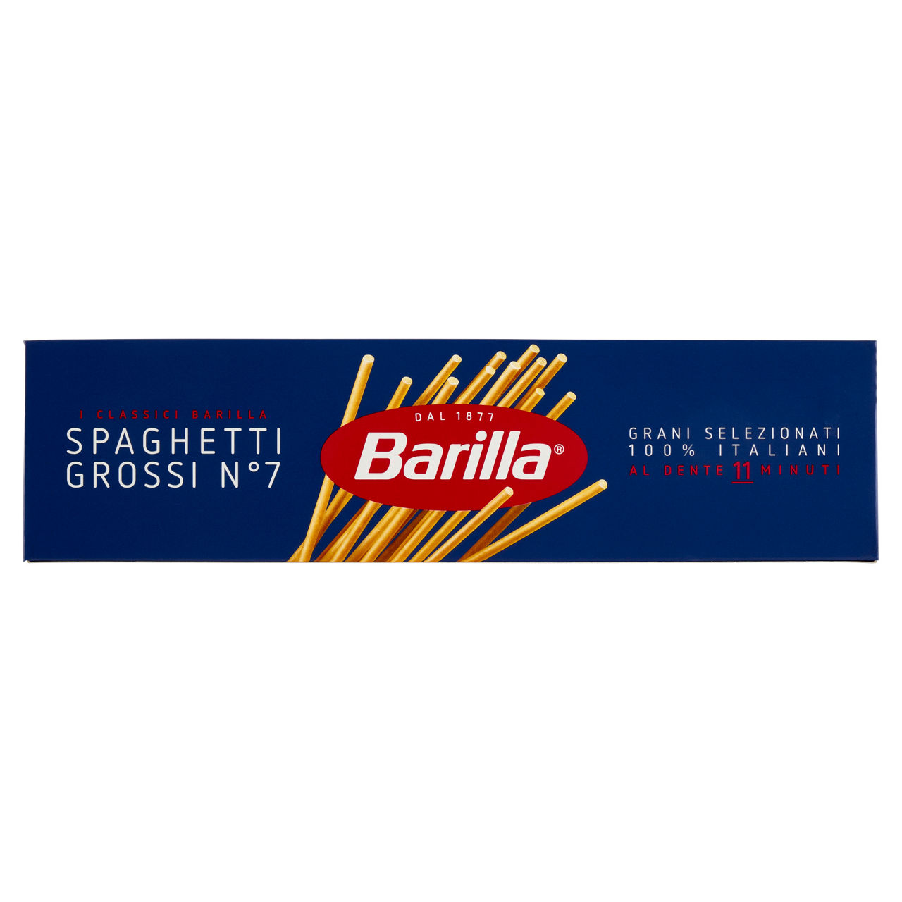 Spaghetti grossi n. 7 pasta di semola di grano duro 500 gr - Immagine 01