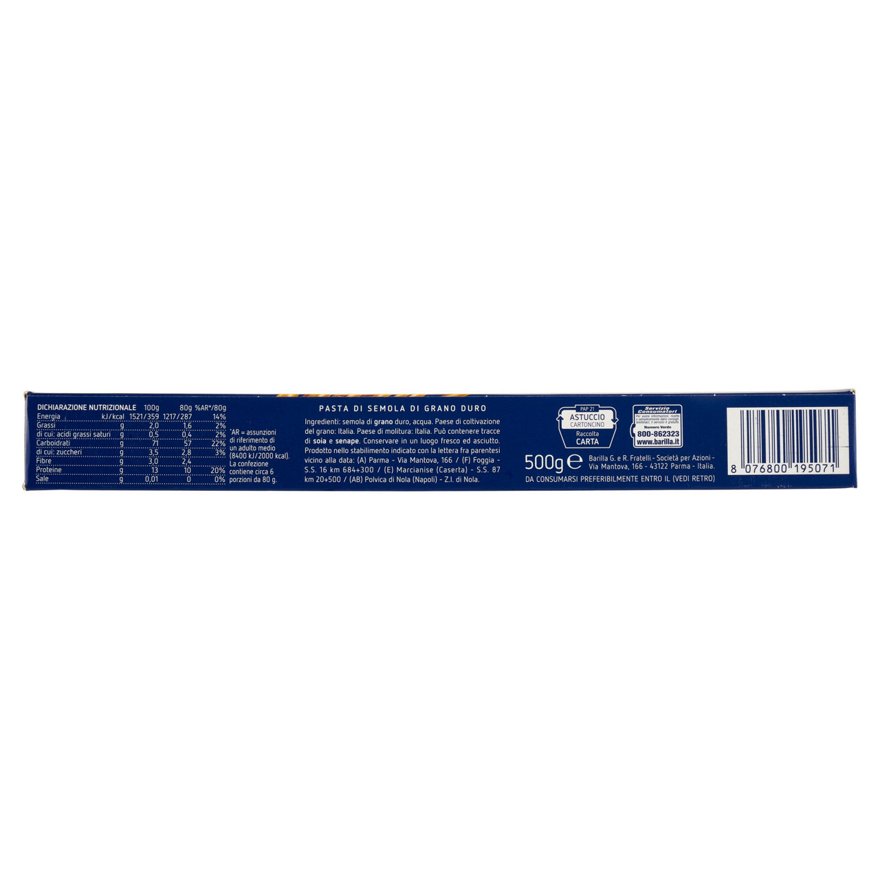 Spaghetti grossi n. 7 pasta di semola di grano duro 500 gr - Immagine 61