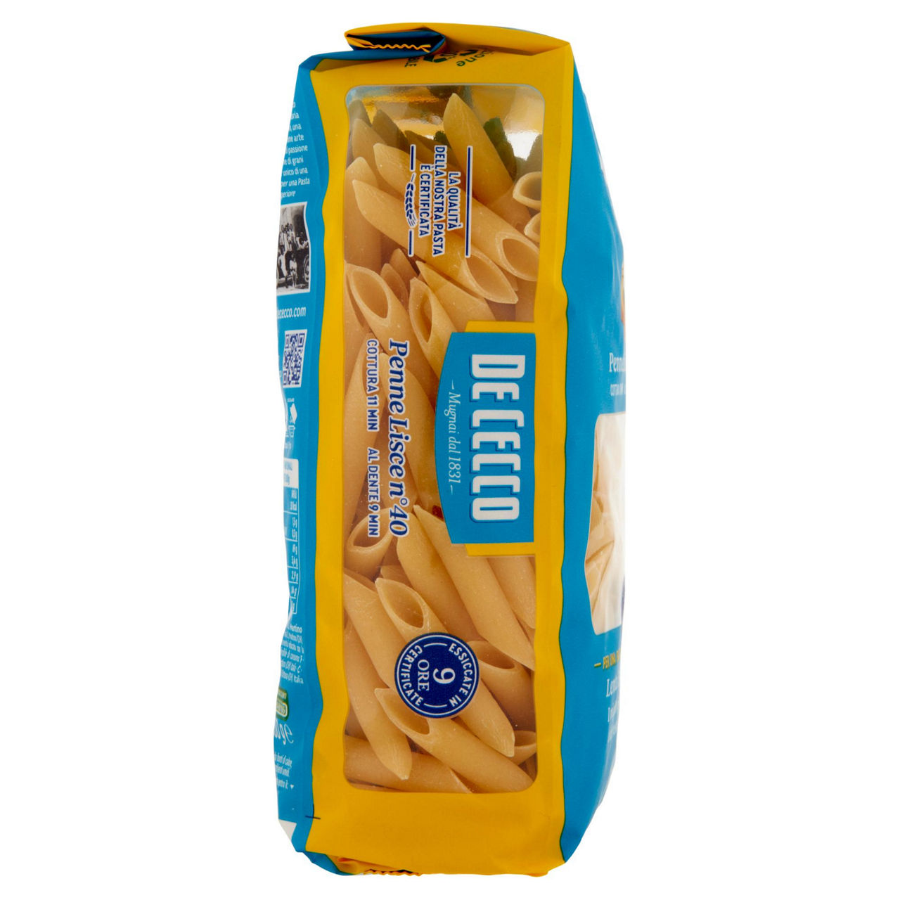 Penne lisce n. 40 pasta di semola di grano duro 500 gr - Immagine 51