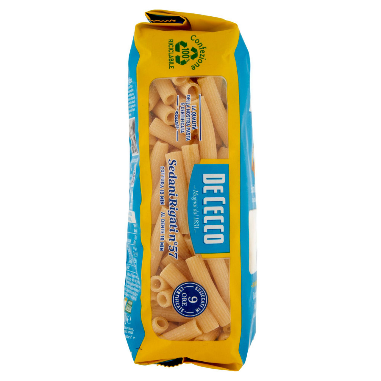 Sedani rigati n. 57 pasta di semola di grano duro 500 gr - Immagine 21