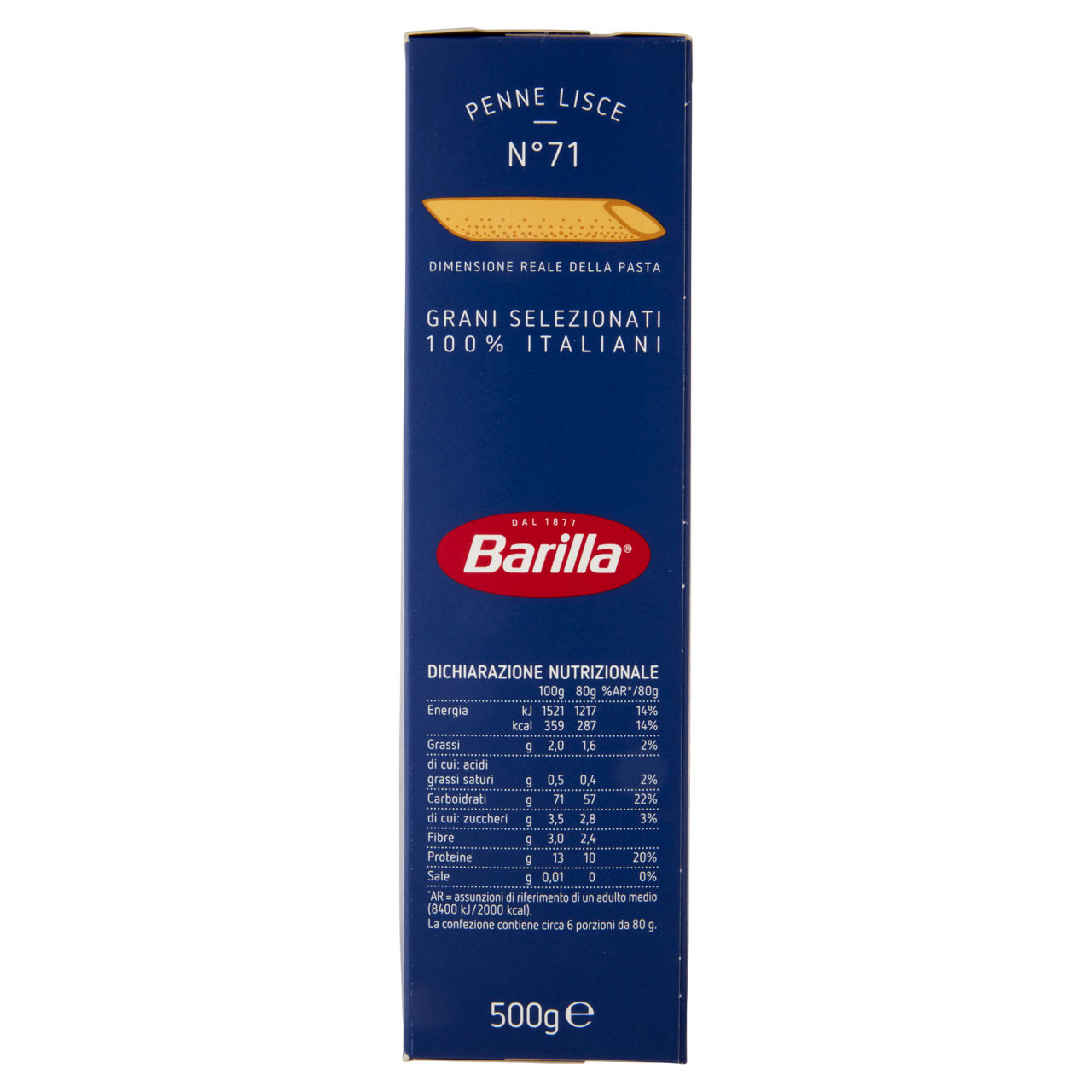 Penne lisce n. 71 pasta di semola di grano duro 500 gr - Immagine 41