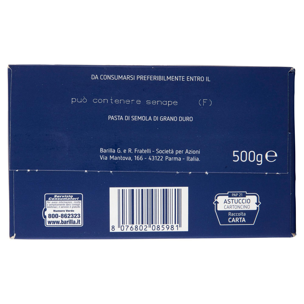 Fusilli n. 98 pasta di semola di grano duro 500 gr - Immagine 61