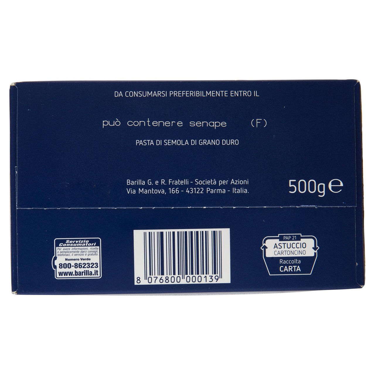 Farfalle n. 265 pasta di semola di grano duro 500 gr - Immagine 51