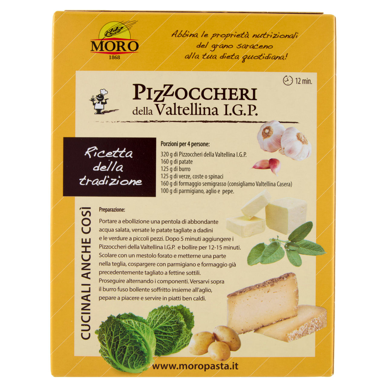 Pizzoccheri della Valtellina IGP 500 gr - Immagine 11