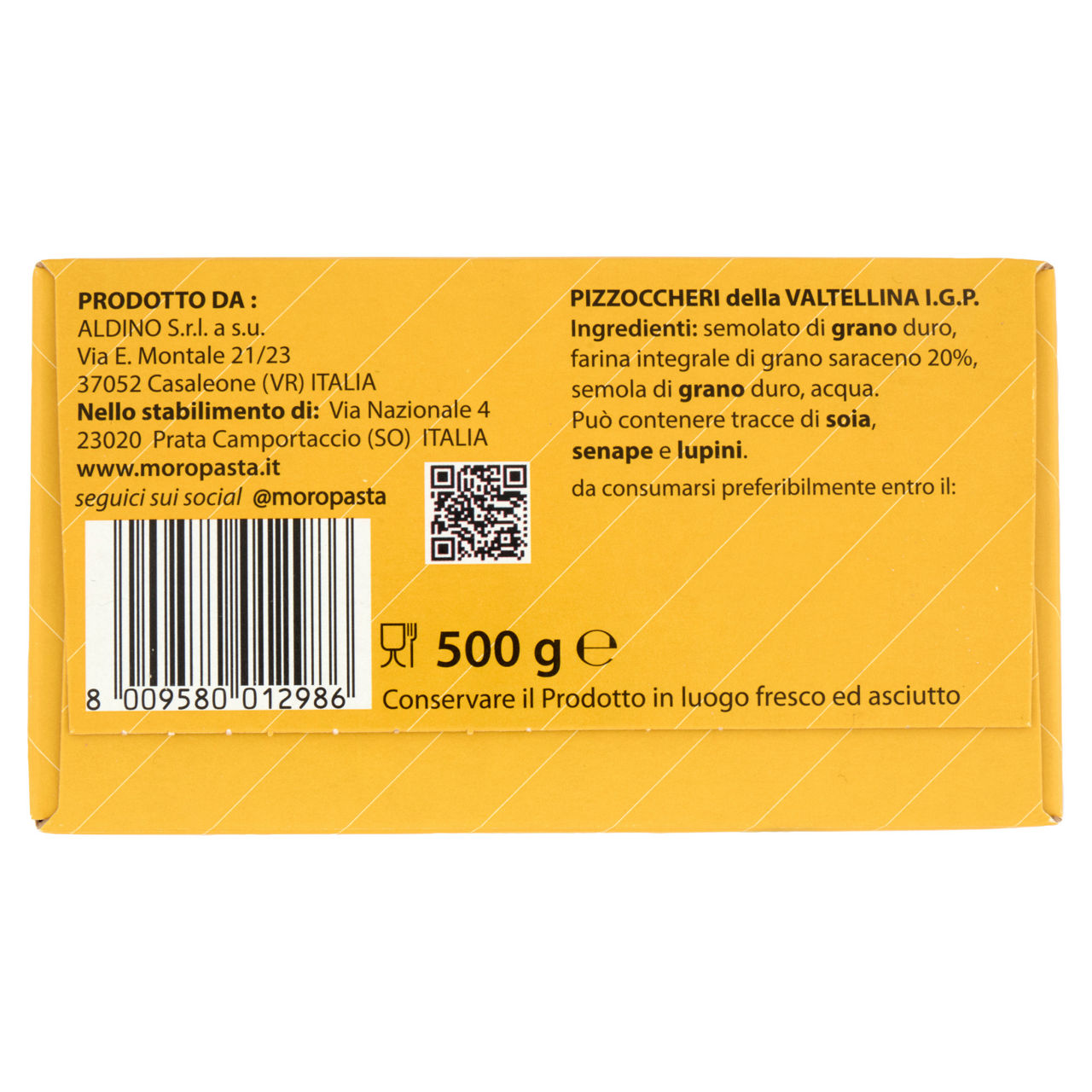 Pizzoccheri della Valtellina IGP 500 gr - Immagine 51