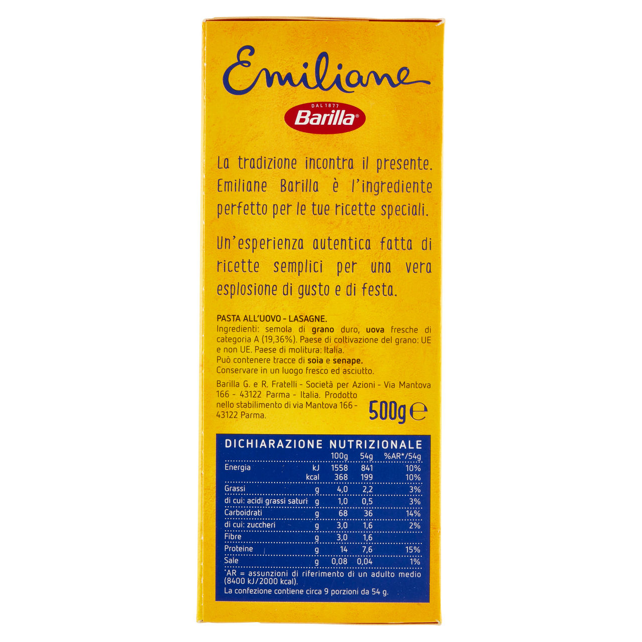 Pasta all'uovo lasagne gialle n.199 500 gr - Immagine 61