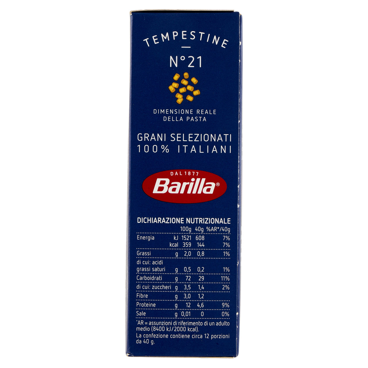 Tempestine n. 21 pasta di semola di grano duro 500 gr - Immagine 11