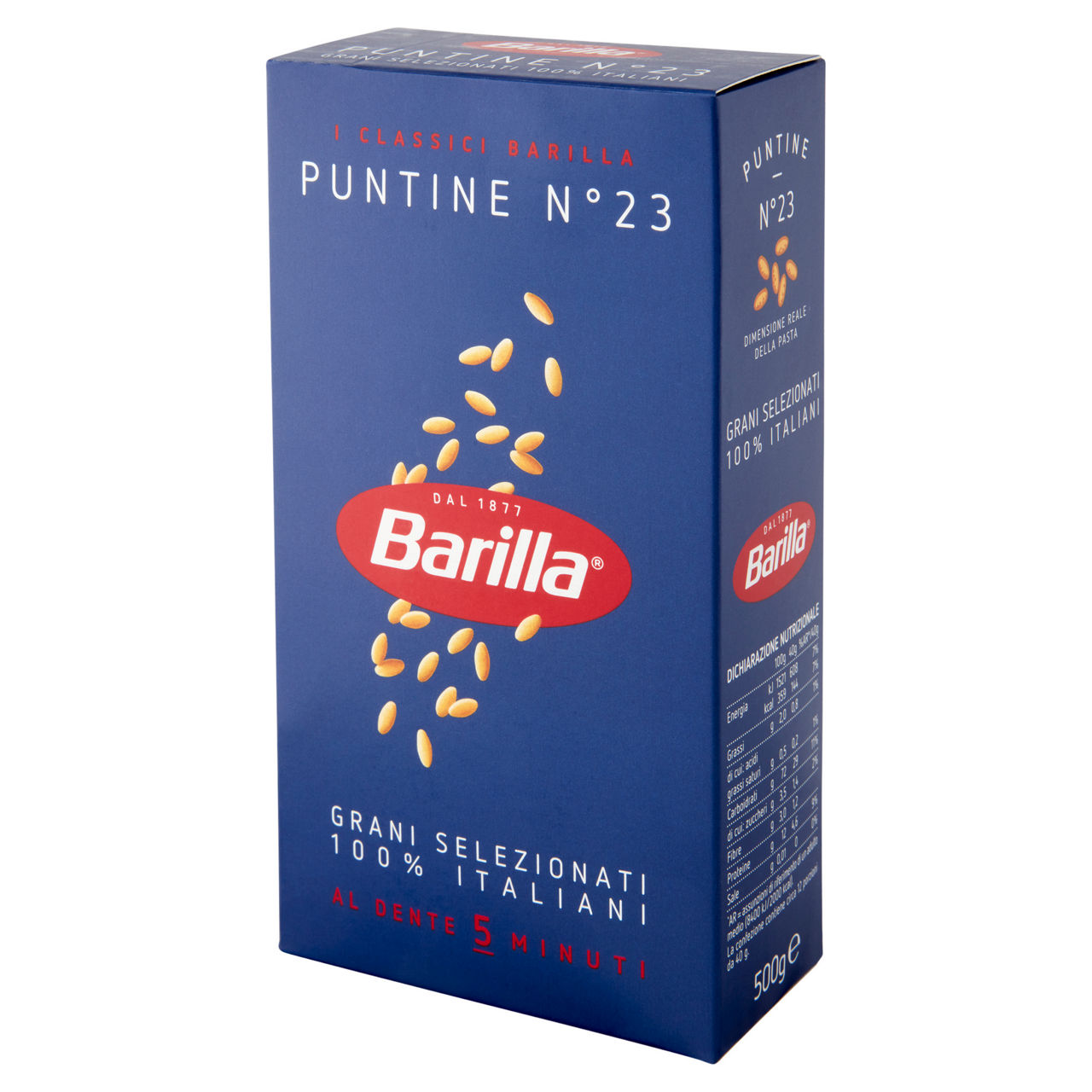 Puntine n. 23 pasta di semola di grano duro 500 gr - Immagine 31