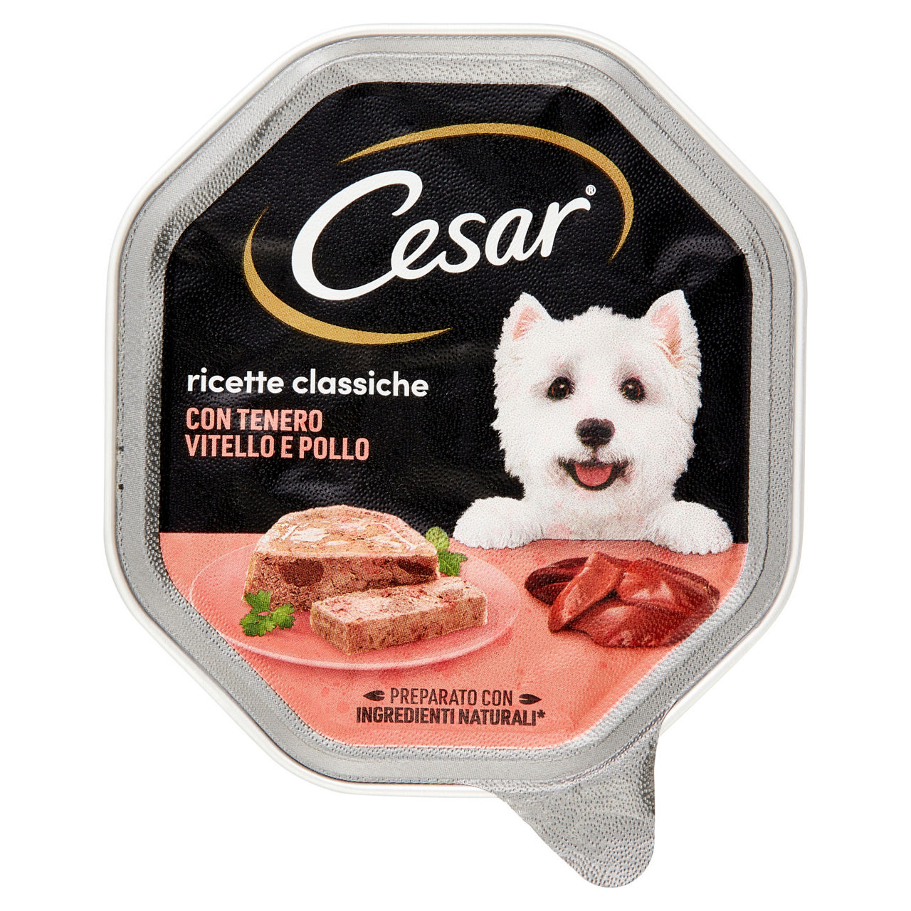 Umido per cani patè con vitello e pollo 150 gr