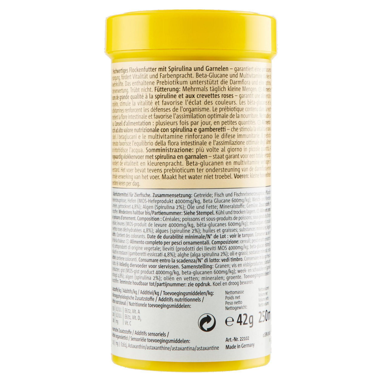 Mangime vita per pesci tropicali gr42/250ml - Immagine 31