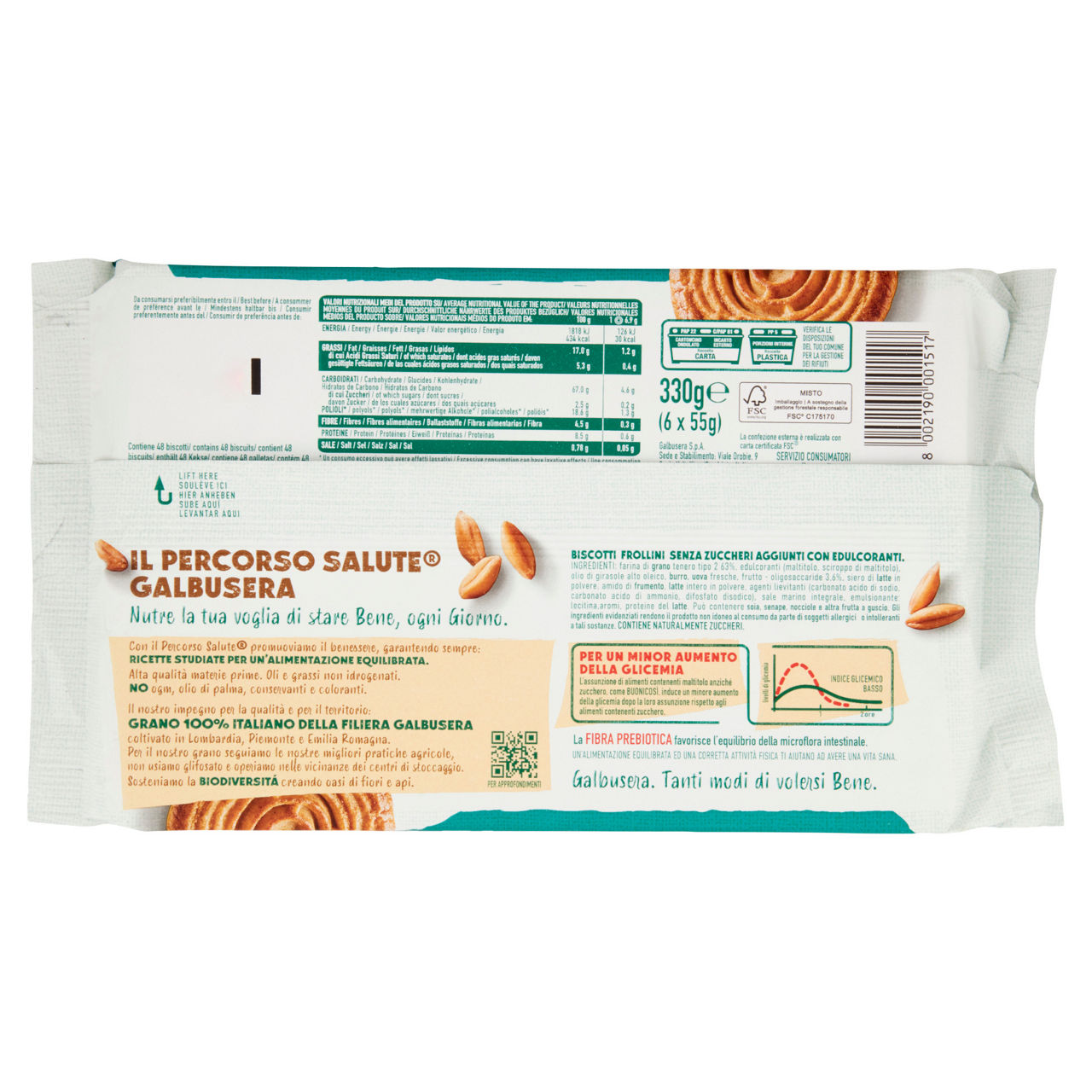 Biscotti con uova fresche italiane 6 x 55 gr - Immagine 31
