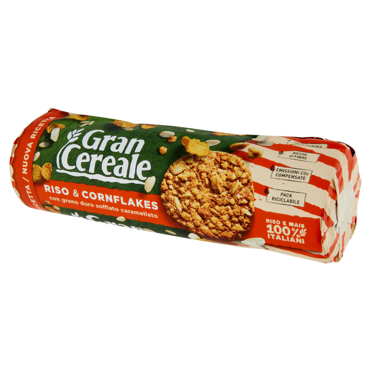 Biscotti riso e corn flakes con grano duro soffiato e caramellato croccante 230 gr - Immagine 41