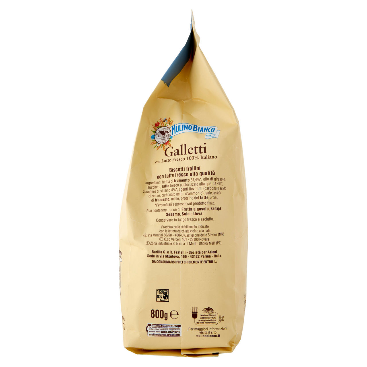 Biscotti Galletti con latte fresco 800 gr - Immagine 41