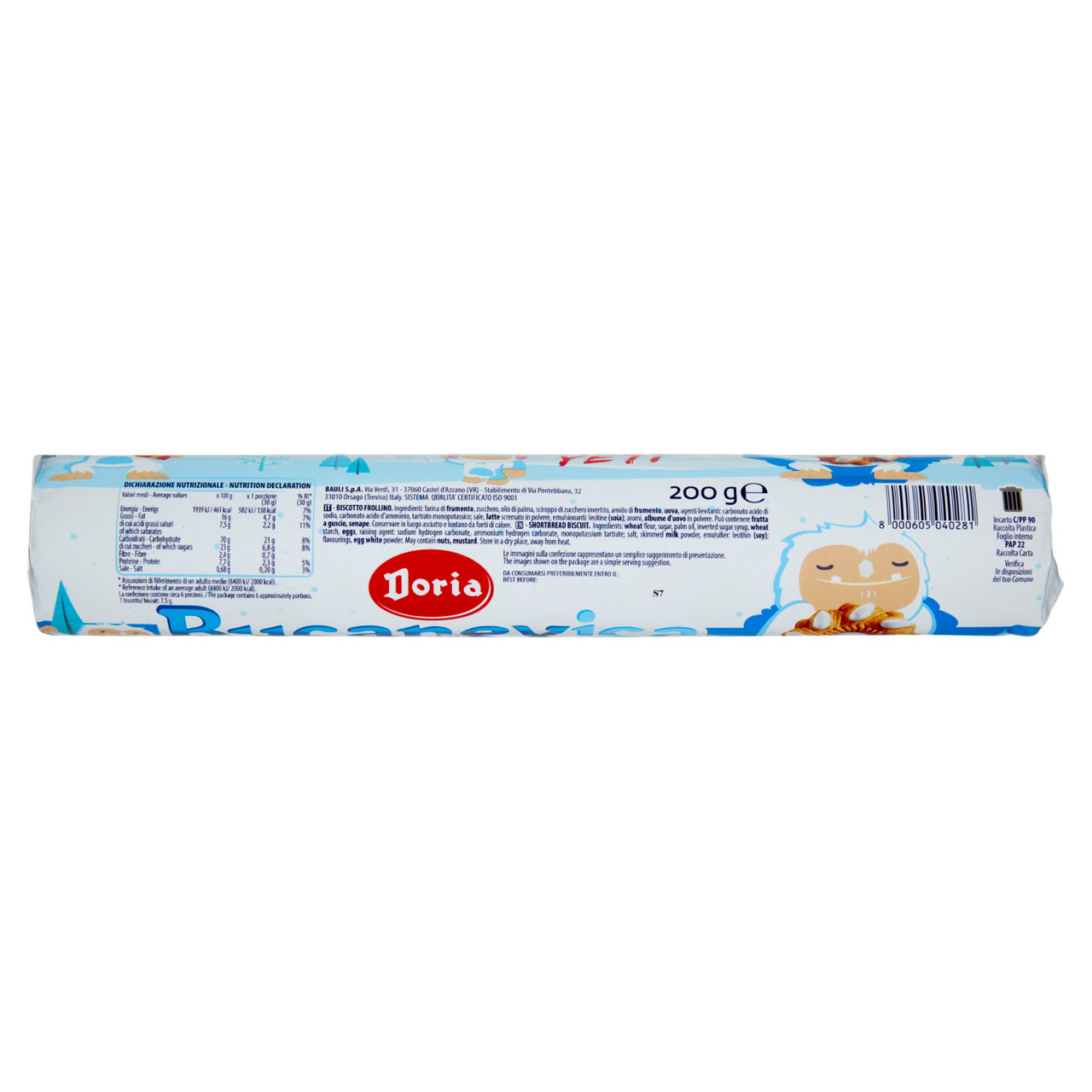 Biscotti Bucaneve tubo 200 gr - Immagine 21