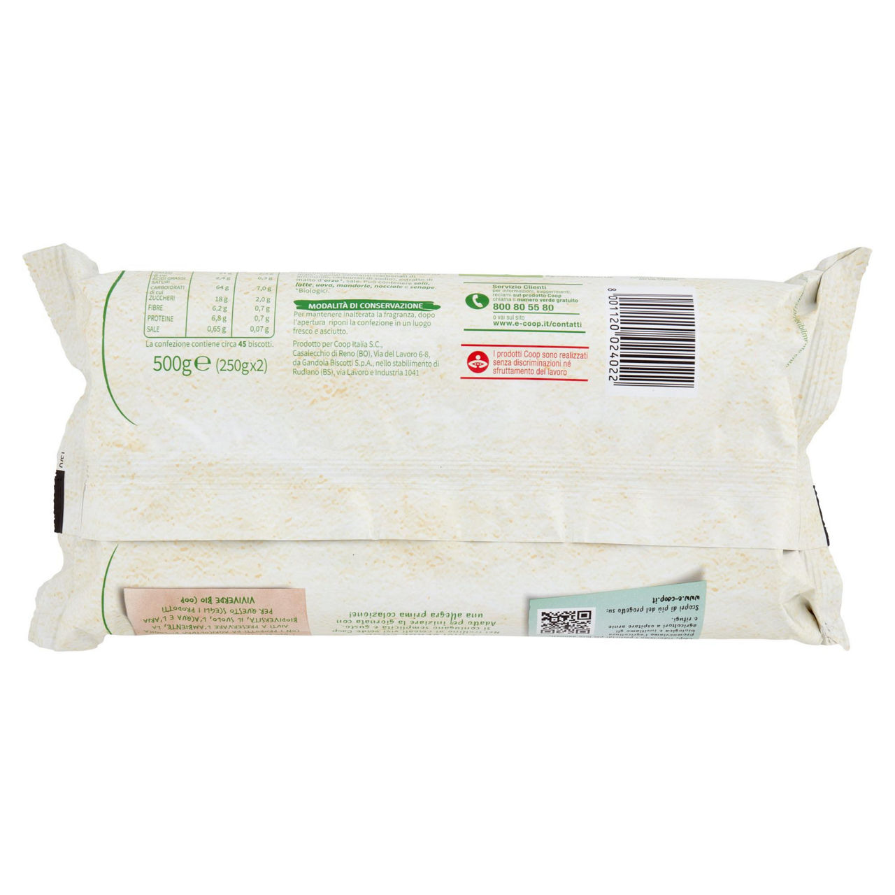 Biscotti frollini ai cereali bio 2 x 250 gr - Immagine 61