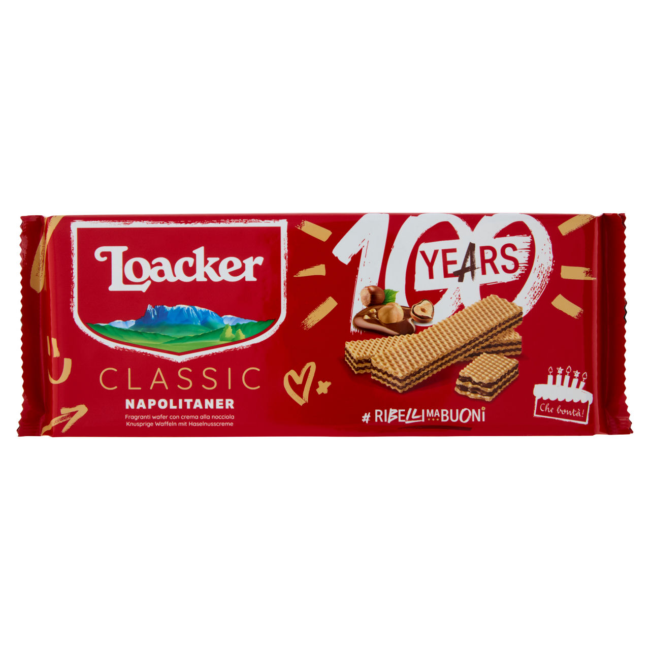 Wafers napolitaner loacker incarto g 175 - Immagine 01