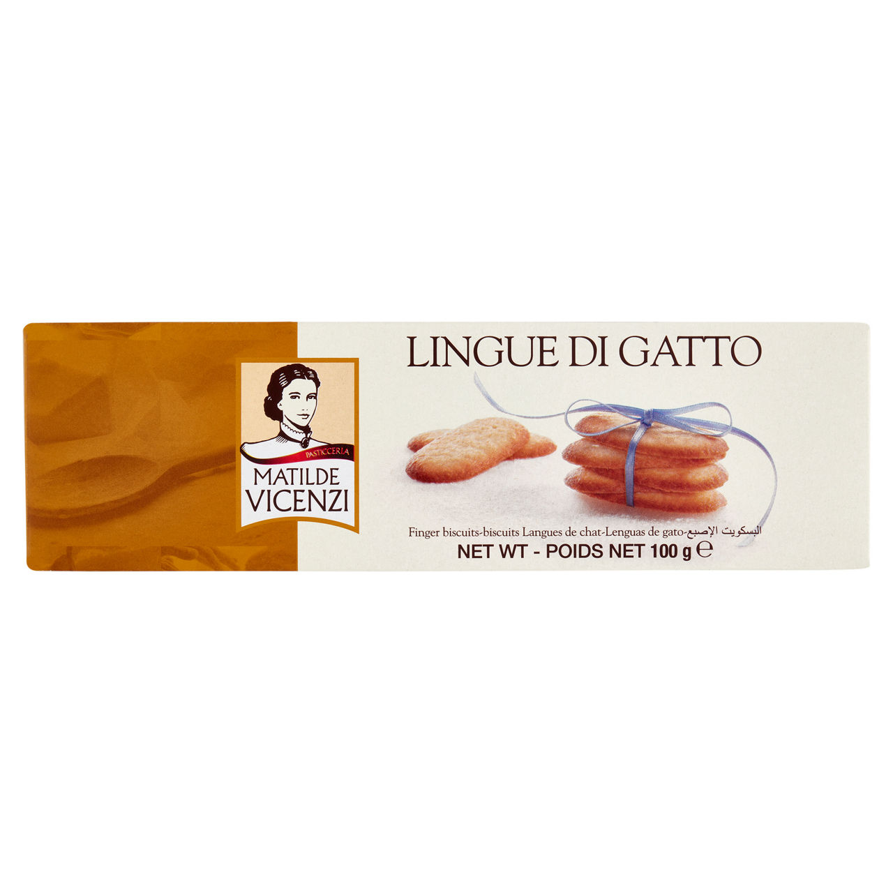 Biscotti lingue di gatto 100 gr - Immagine 01