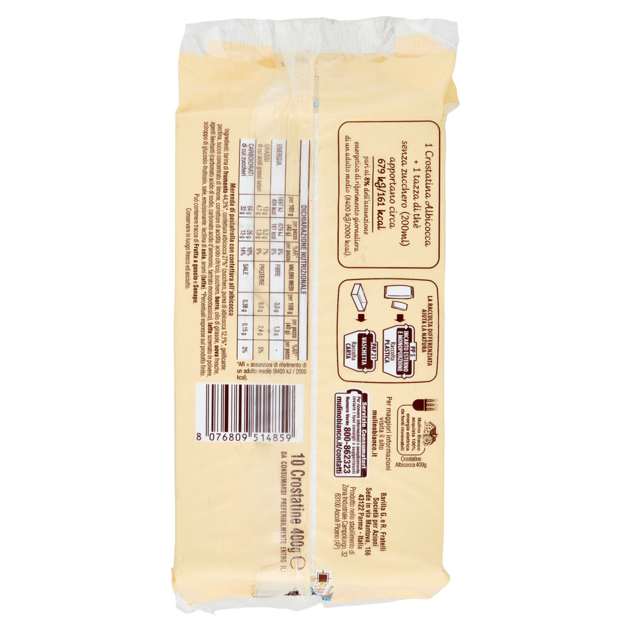 Crostatine albicocca 400 gr - Immagine 61
