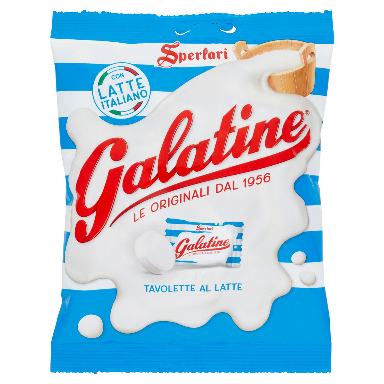 Caramelle Galatine al latte 125 gr - Immagine 01