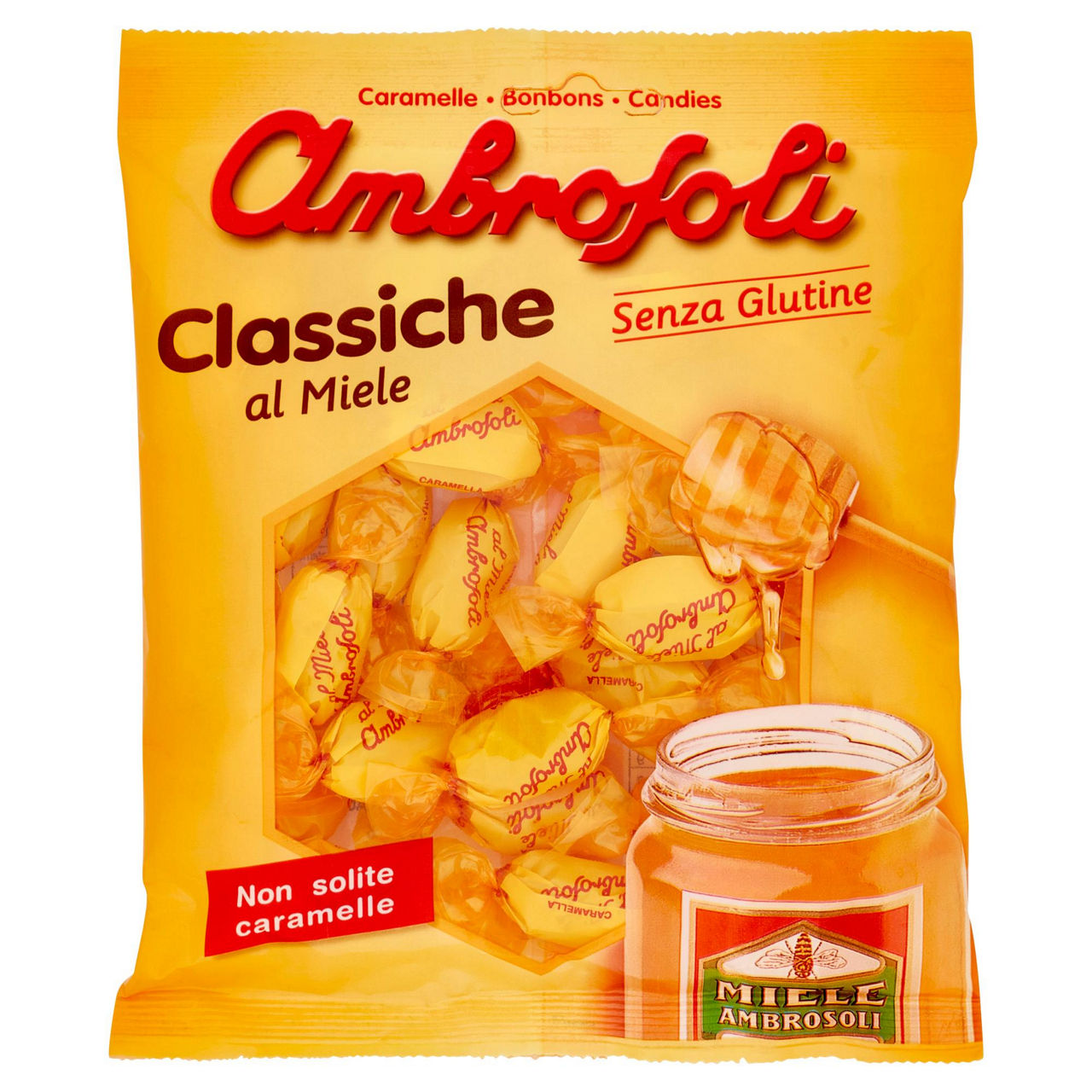 Caramelle ripiene al miele 135 gr