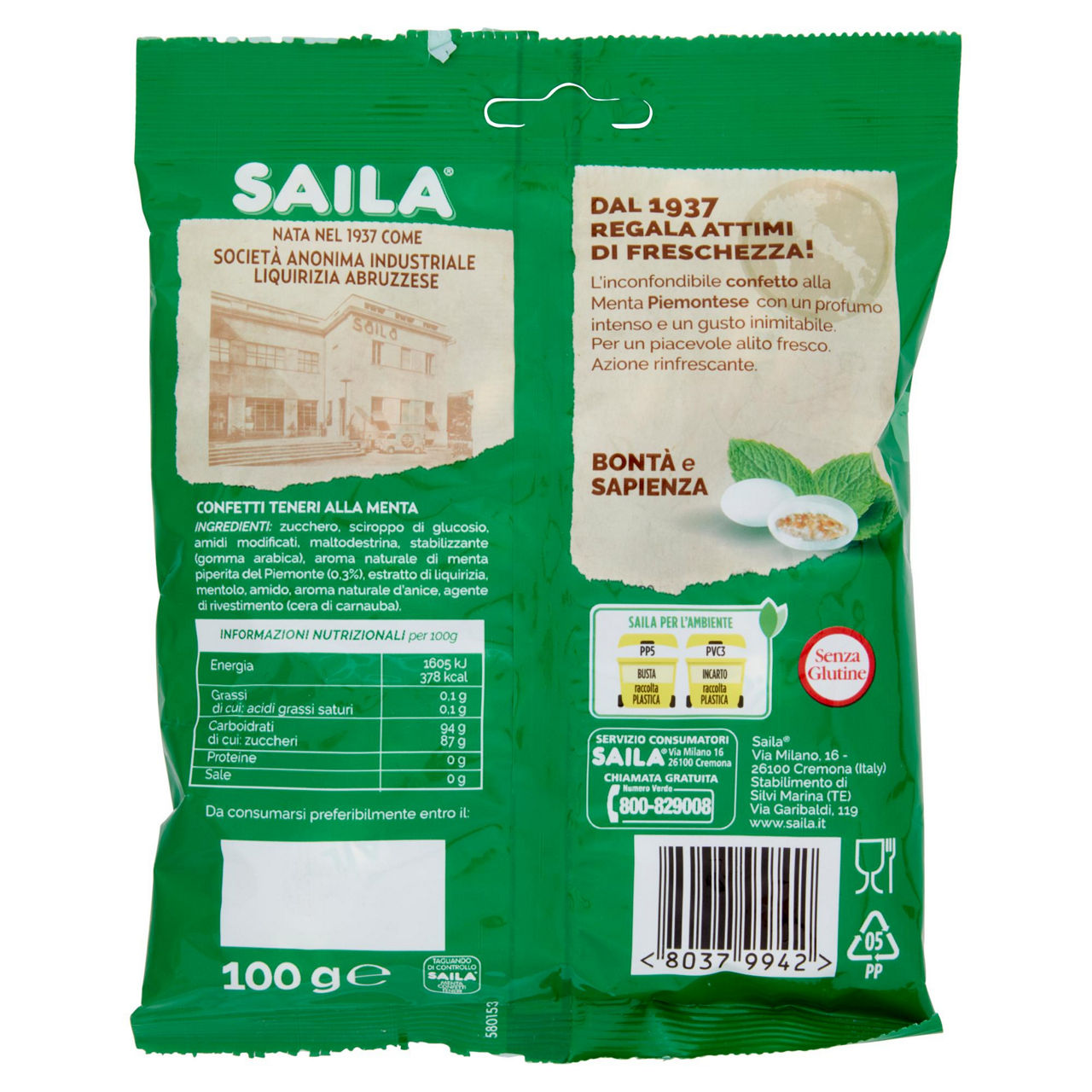 Caramelle confettate alla menta 100 gr - Immagine 31