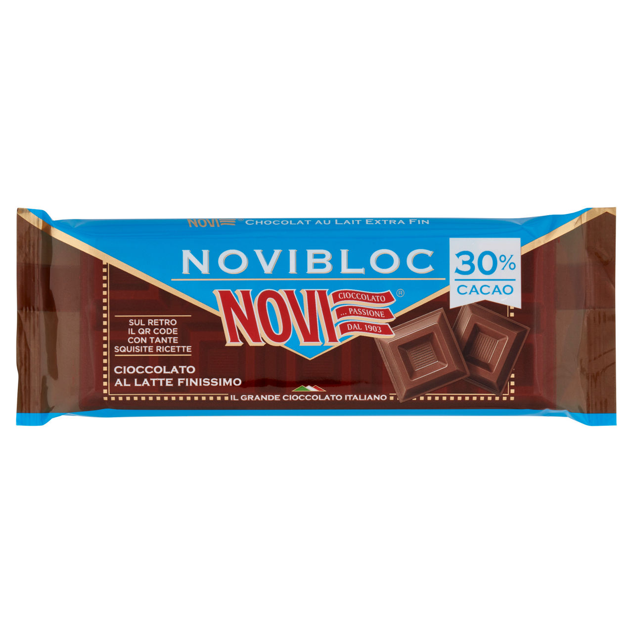 Tavoletta di cioccolato al latte finissimo 150 gr - Immagine 01