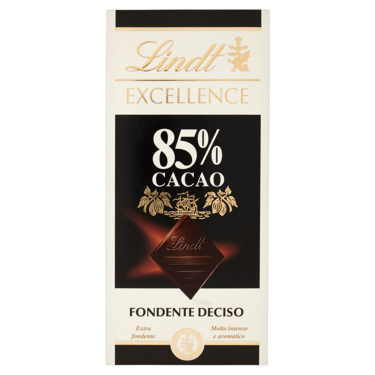 Tavoletta di cioccolato fondente deciso 85% 100 gr
