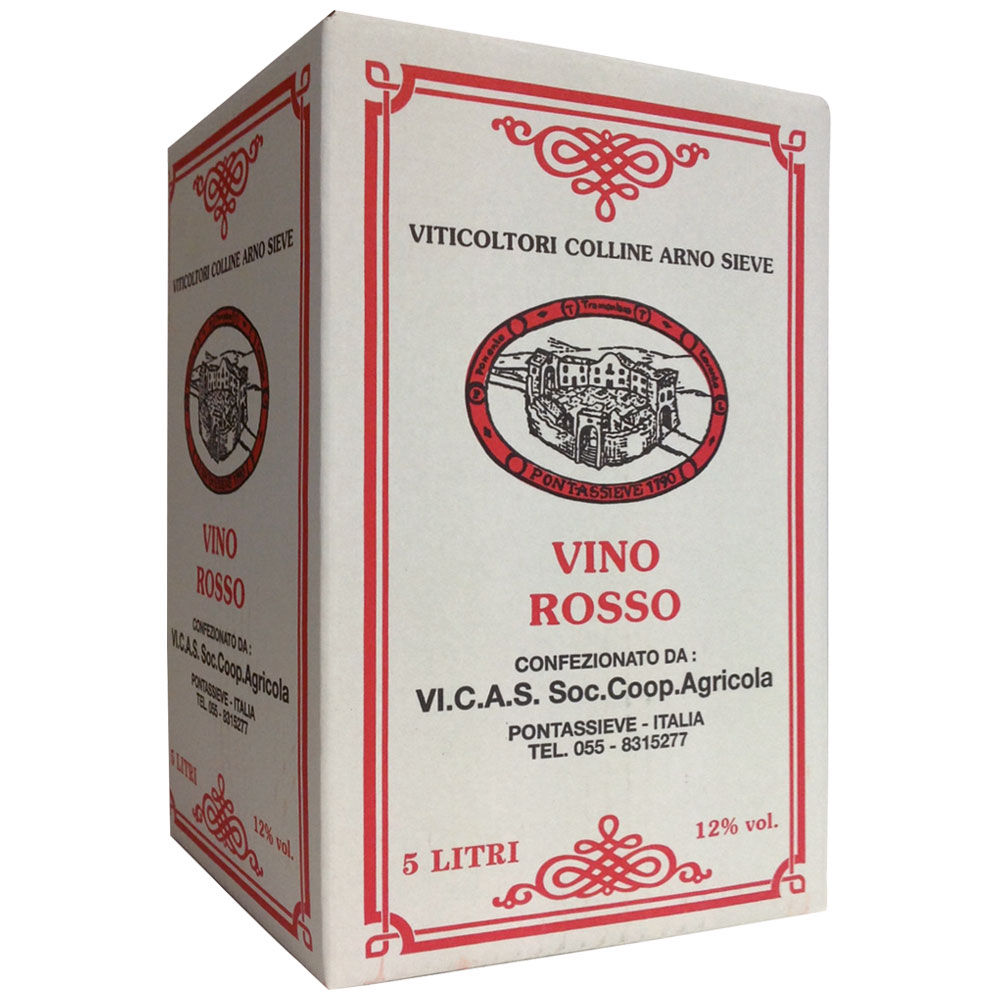 Vino rosso bag in box 5 lt