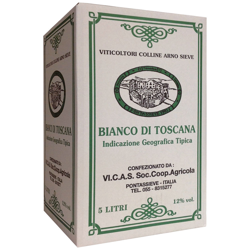 Vino Bianco di Toscana IGT bag in box 5 lt - Immagine 01