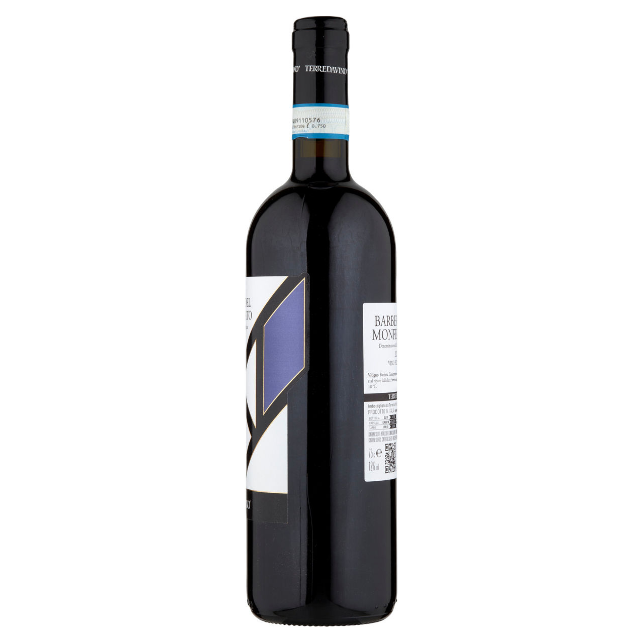Vino rosso frizzante Barbera del Monferrato DOC 750 ml - Immagine 11
