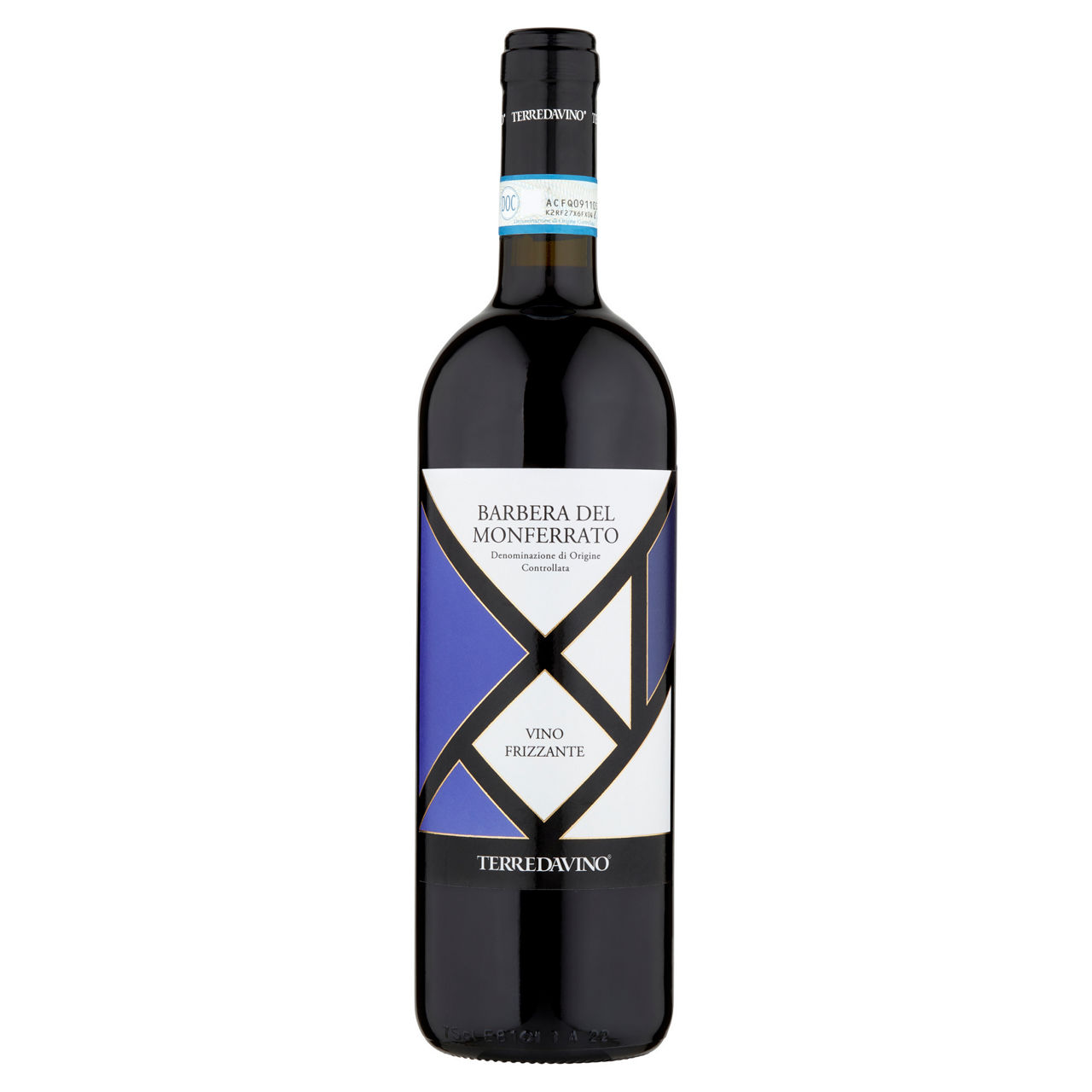Vino rosso frizzante Barbera del Monferrato DOC 750 ml - Immagine 01