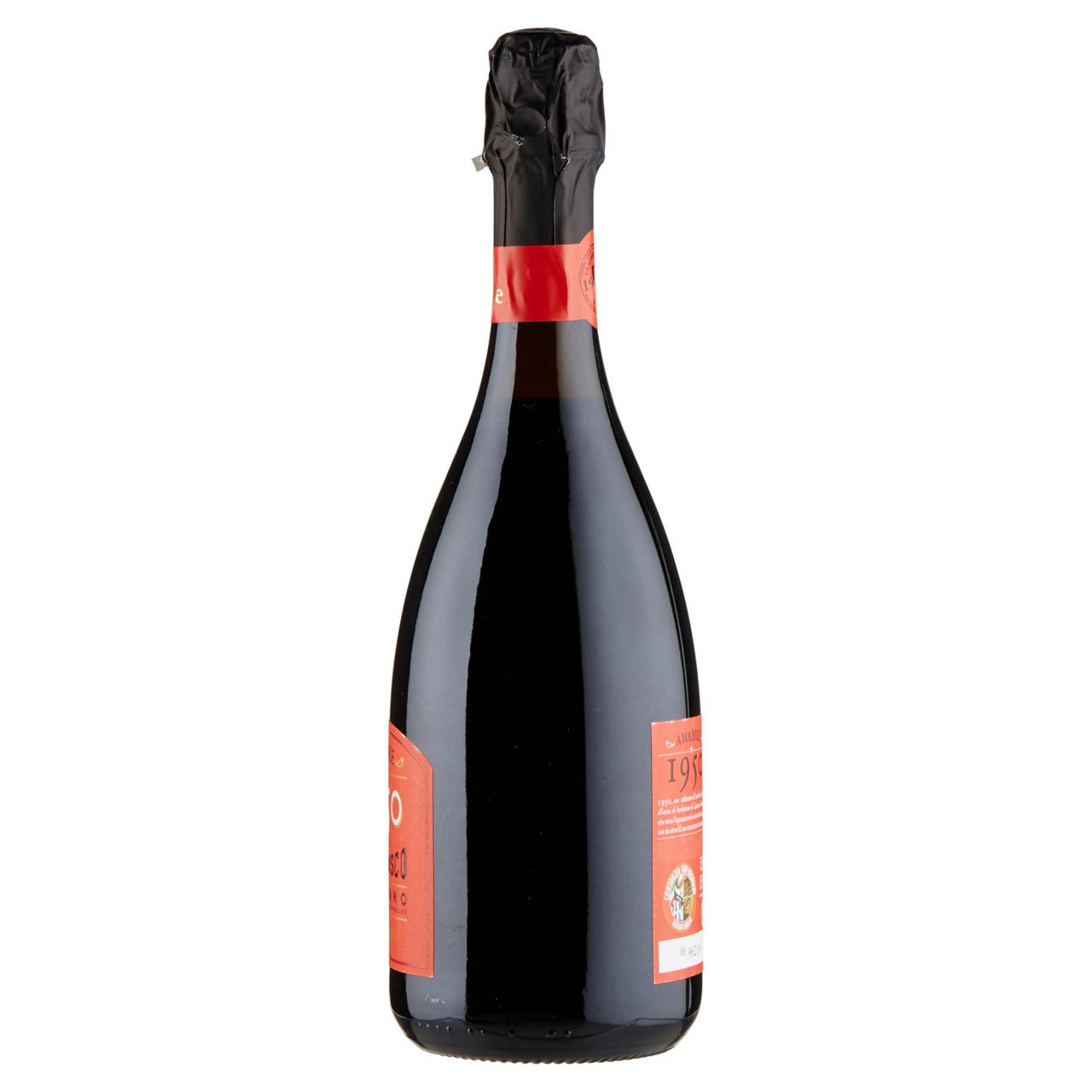 Vino rosso frizzante Lambrusco Reggiano DOC Amabile 750 ml - Immagine 21